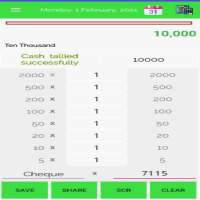 Cash Calculator Lite ( Indian Denomination )