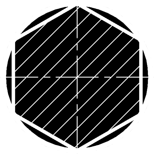 Diameter of the workpiece icon