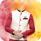 Modi Jacket Photo Frame Maker أيقونة