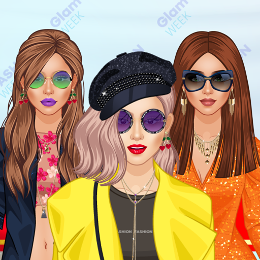 Glam Doll Styling Salon - Dress-up &amp; Makeup Sim icon