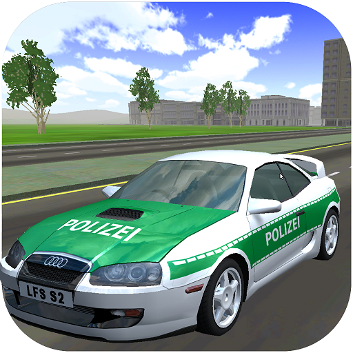 City Police Car Parking 3D icon
