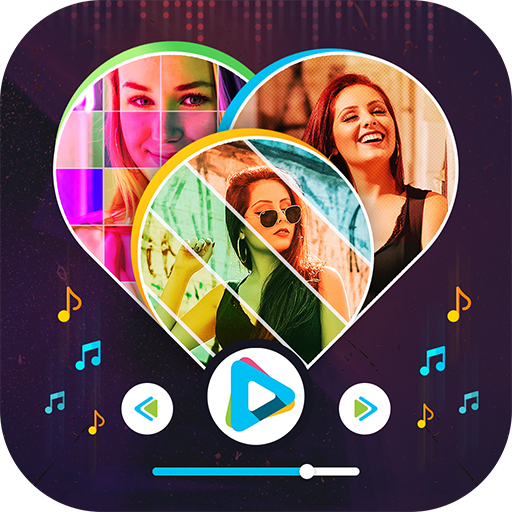 Photo Slideshow with Song - Video Maker with Music icon