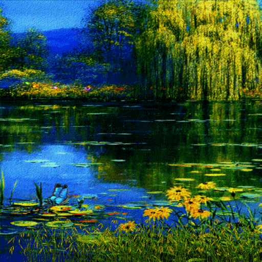 Nature Blue Lake LWP icon