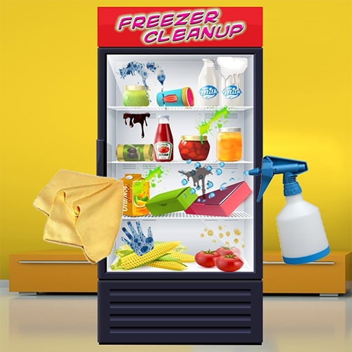 Freezer Cleaning Game for Girls icon