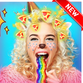 Sweet Snap Live Filter - Sweet Face Camera icon