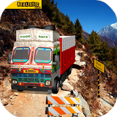 Indian Cargo Truck Driver icon