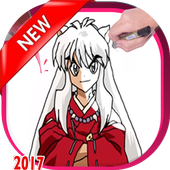 How to Draw Inuyasha icon