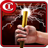 Fire Electric Pen 3D icon