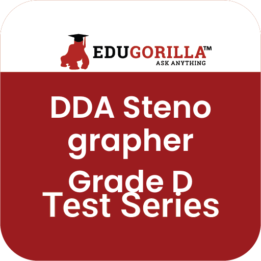 DDA Stenographer Grade D Test Series icon