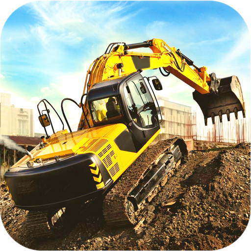Excavator Construction Crane - Road Machine 2019 icon
