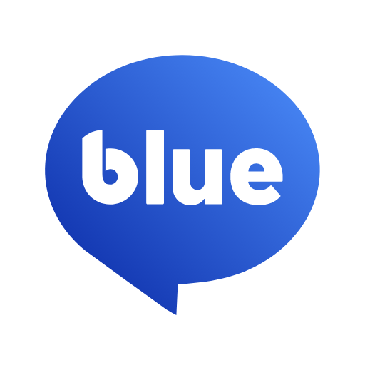Blue Chat icon