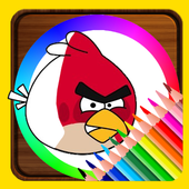 Coloring Book For Angry Birds icon