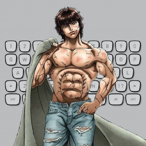 Baki Hanma Keyboard Anime icon