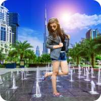 Dubai Fountain Photo Editor - dubai picnic editor on 9Apps