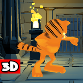 Power Garfield Fighting icon