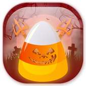 Haloween Candy Corn Pitchfork