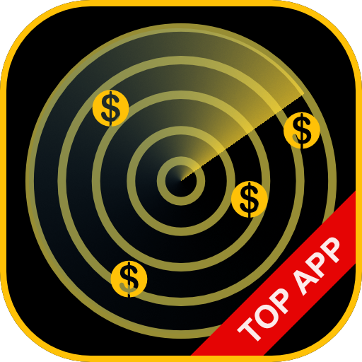 Money Radar Detector Simulated icon