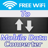 Wifi To Mobile Data Converter Simulator icon