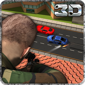 City Sniper Highway Traffic 3D icon