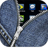 Zipper Jean Screen Lock icon
