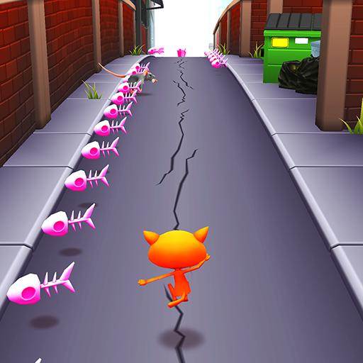 Cute Cat Candy Runner - Endless Kitty Kat Run icon