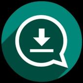 Whatsapp Status saver app : Save Status in gallery icon