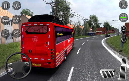 City Coach Bus Parking Game 3D screenshot 1