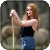 DSLR Camera Blur Background icon