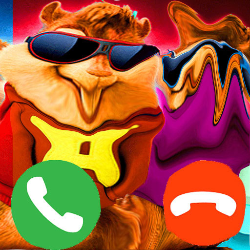 Chipmunks call you-Alvin™ Fake call icon