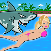 Beach Shark Attack for Barbie icon