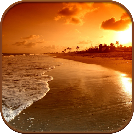 HD Beach Sunset Live Wallpaper icon