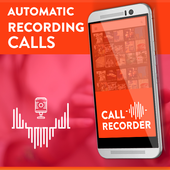 Automatic recording calls icon