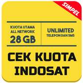 Cek Kuota Indosat 2018 on 9Apps