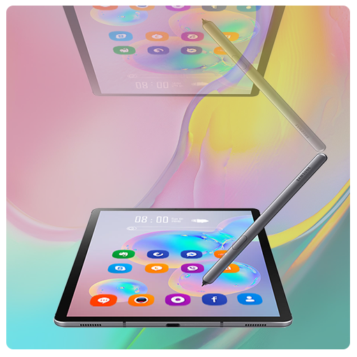 Theme for galaxy tab s6 / Wallapepr for tab s6 icon