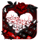 Skull Heart Keyboard icon