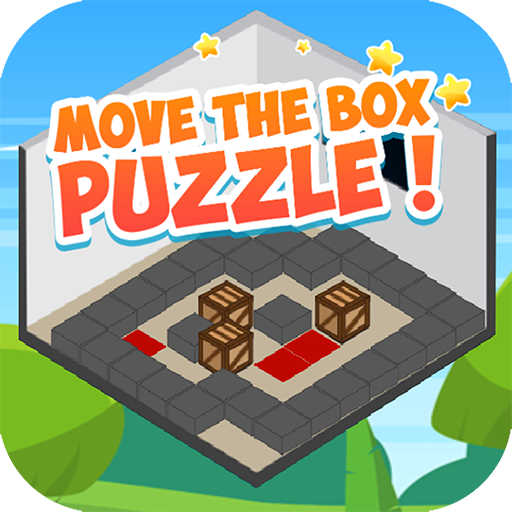 Move the box puzzle game أيقونة