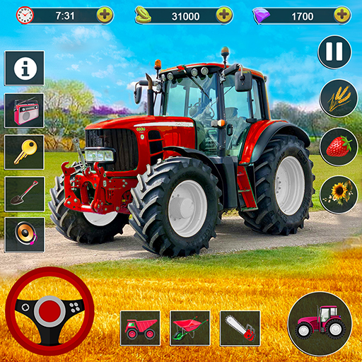 Tractor Drive : Farming Sim 23 icon