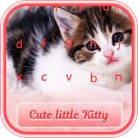 Cute Pink Kitty Keyboard on 9Apps