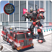 Grand Robot Firetruck icon