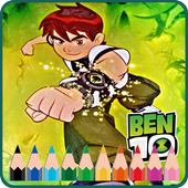 Ben 10 Ultimate Alien Coloring Book icon