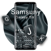 Teclado negro para Galaxy S9 icon