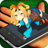 Sexy Dance of an Anime Girl AR icon