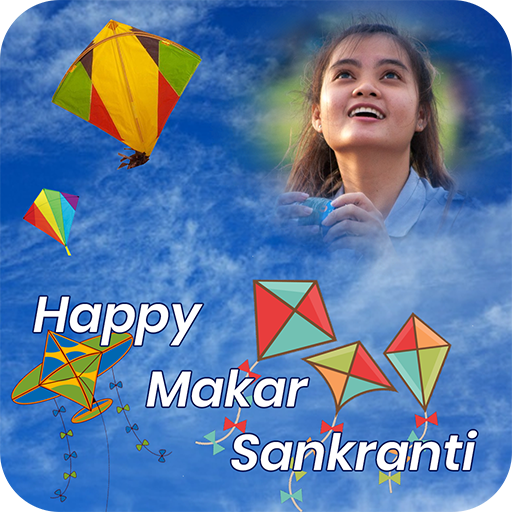 Makar Sankranti photo frame editor icon