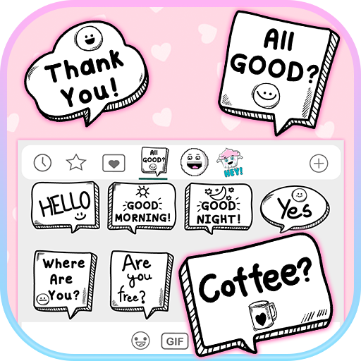 Chat Bubbles Emoji Stickers icon