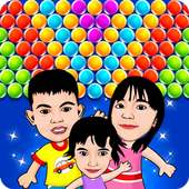 Cute Family Kids : Bubble Mania