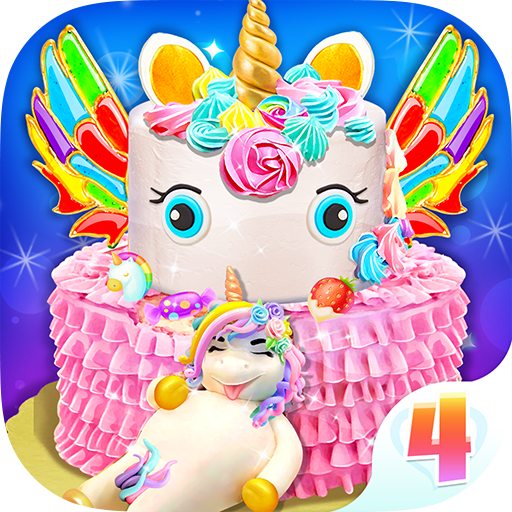Unicorn Cake 4 - Sweet Unicorn Desserts Maker icon