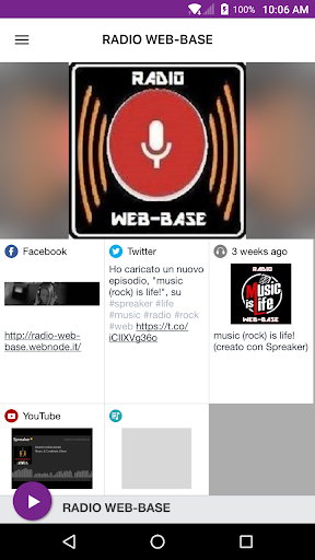 RADIO WEB-BASE screenshot 1