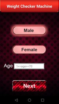 Weight machine checker prank screenshot 2