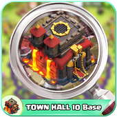 new base coc maps th10 icon