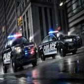 traffic police chase 3D icon